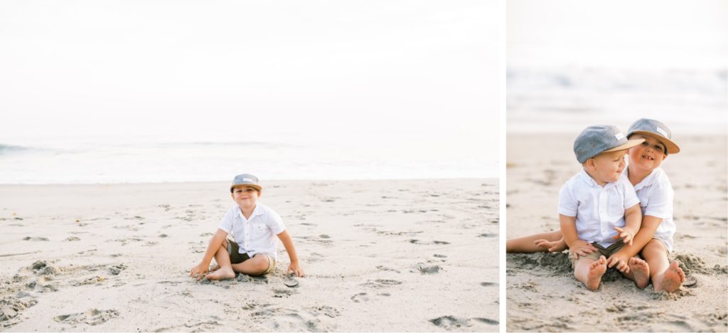 Summer Beach family session of 4