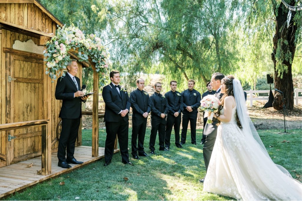 Coto Valley Country Club  wedding Ceremony