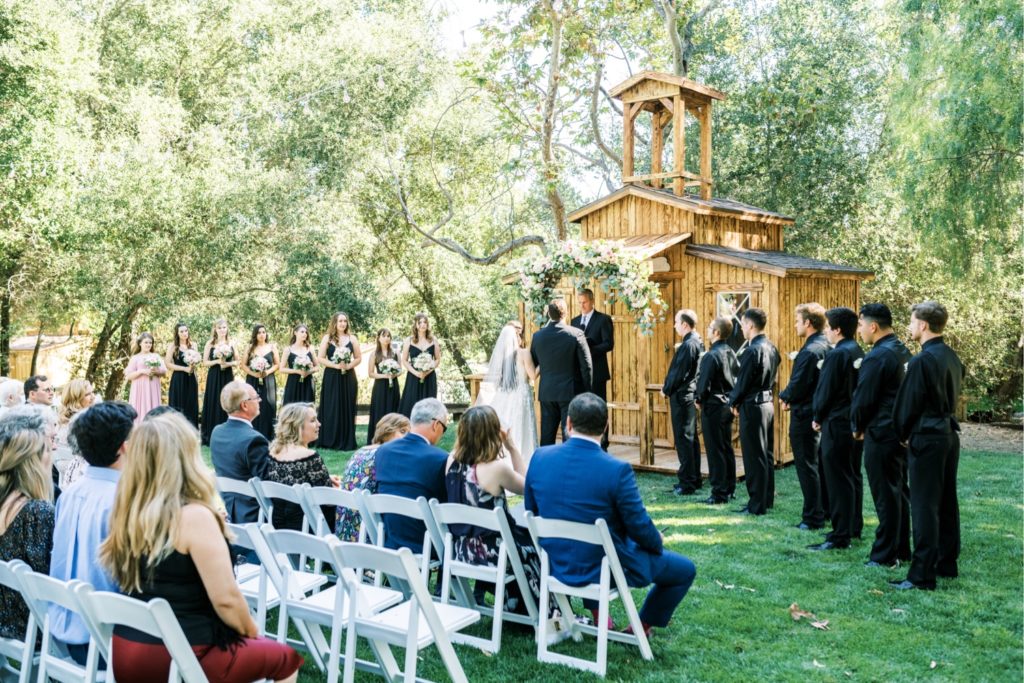 Coto Valley Country Club wedding ceremony