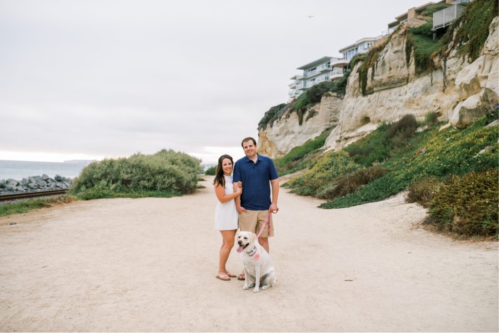 Bring your dog to your engagement session