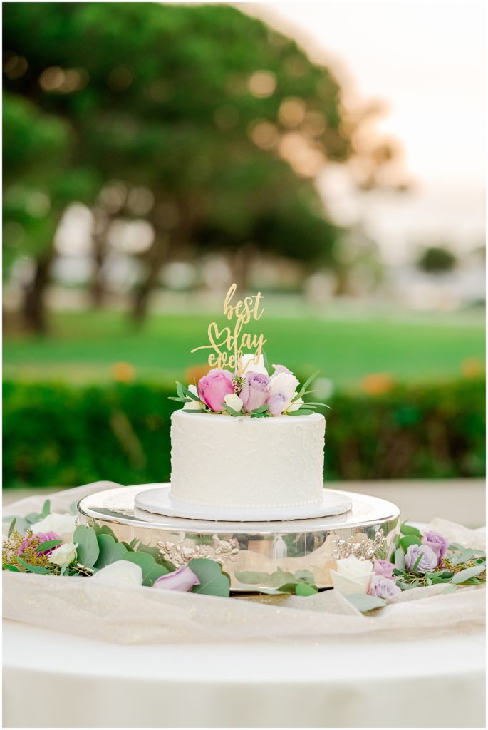 Laguna Cliffs Marriott Wedding Cake