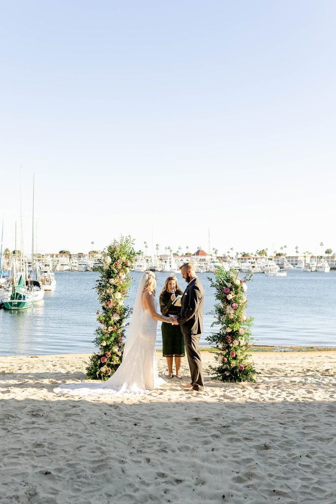 San Diego beach Wedding