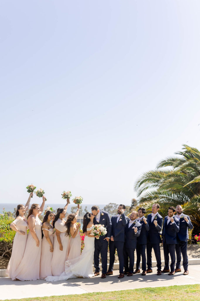 Laguna beach occasion, SoCal wedding photographer, bridal party
